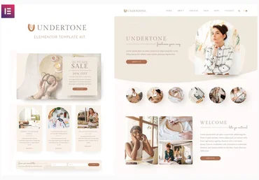 Themeforest Undertone - Business Services & Shop Elementor Template Kit скачать слив