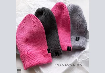 Евгения Карелина knitwithlove.rus Шапка «Fabulous» 2022 слив