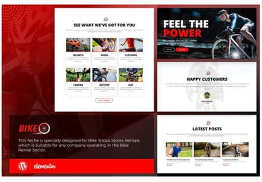 Themeforest Bikeo - Cycling Template Kit слив