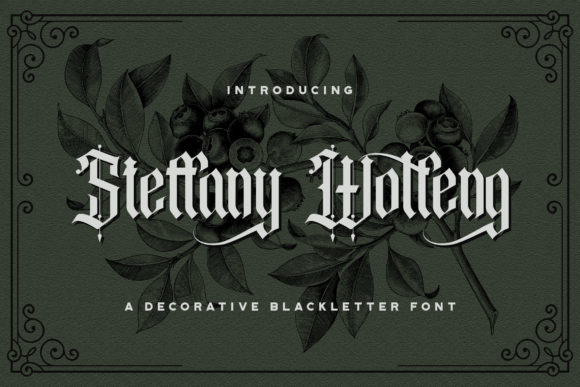 Creativefabrica Steffany Wolfeng Font слив курса
