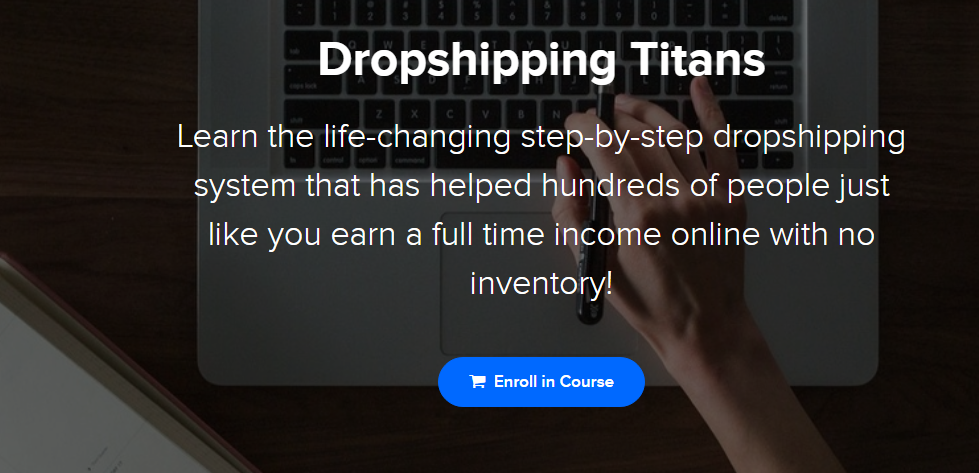 Титаны Dropshipping $15 000 в месяц 2018 слив курса