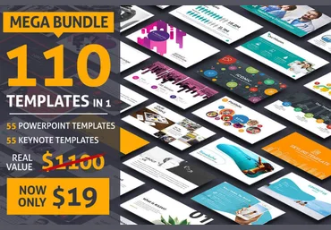 55 PowerPoint   55 Keynote Templates with 1000s of Infographics слив