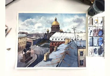 Крыши Санкт-Петербурга - Куцаева 2018 слив