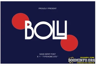 Creativefabrica Bolli Font 2021 слив