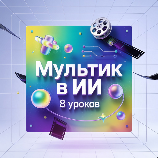 DE&AL Мультик в ИИ 2025 слив курса