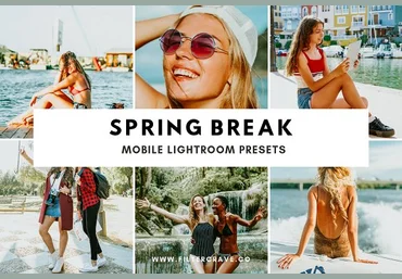 Creativemarket Spring Break Mobile Lightroom Preset скачать слив