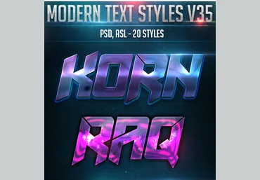Graphicriver Modern Text Styles V35 2020 слив