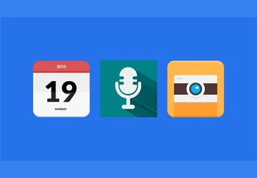 Create Simple and Beautiful Flat Mobile App Icons skillshare#6 слив