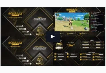 Videohive Streamer Broadcasting Pack - Набор графики для оформления стримов 2022 слив