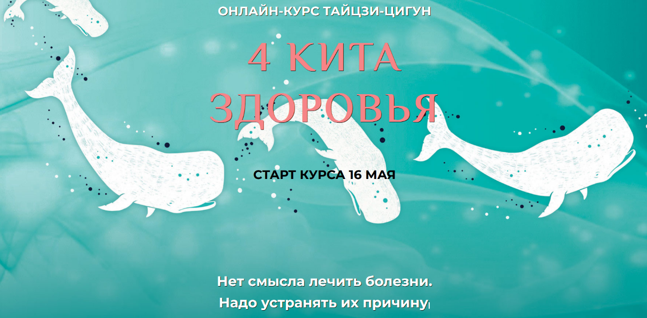 Ли Минь Онлайн курс Тайцзи-Цигун «4 кита здоровья» 2022 слив курса