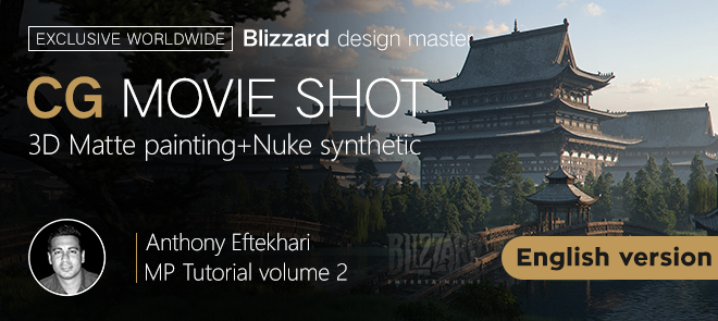 Anthony Eftekhari CG синематик сцены от дизайнера Blizzard Master 2020 слив курса