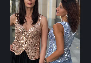 Анастасия Алексейчик anastasiya_alekseichik Жилет Shiny vest 2024 слив