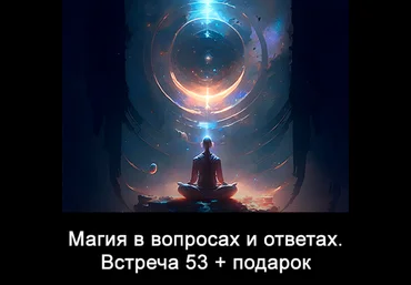 Ксения Меньшикова Магия в вопросах и ответах. Встреча 53 2024 слив