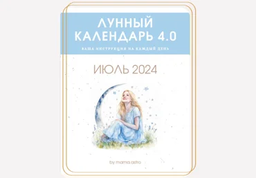 mama.astro Лунный календарь 4.0. Ваша инструкция на каждый день Июль 2024 скачать слив