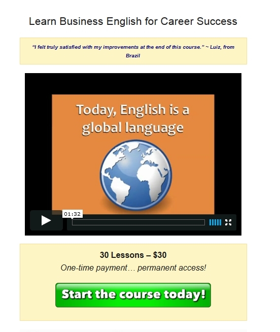 Business English Course Shayna McHugh слив курса