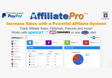 Affiliate Pro - Affiliate Management System скрипт партнерской программы слив