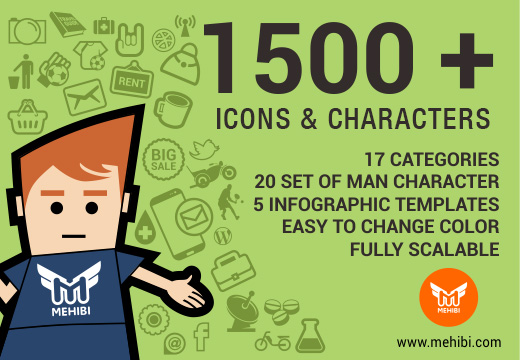InkyDeals - 1500 иконок - Icons Ninja Bundle: Over 1500 Vector Icons   Bonus слив курса