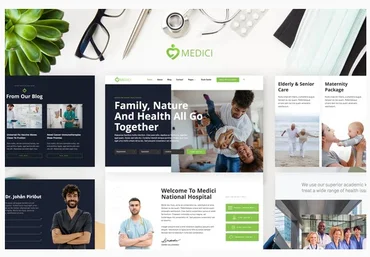 Themeforest Medici - Hospital & Health Services Template Kit слив