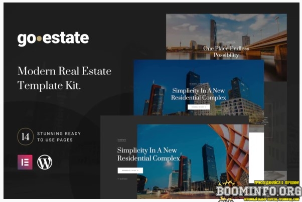Themeforest Go Estate - Real Estate Template Kit слив курса