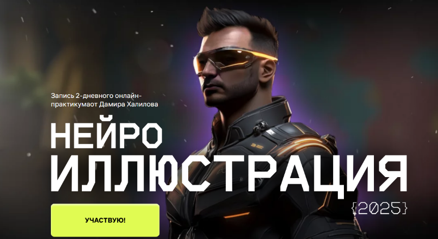 Дамир Халилов Нейроиллюстрация 2025. Тариф ВИП 2024 слив курса