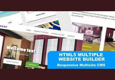HTML5 Multiple Website Builder слив