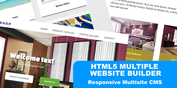 HTML5 Multiple Website Builder слив курса
