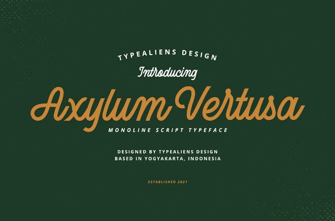Creativemarket Axylum Vertusa Font слив курса