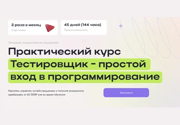 Михаил Дюжев Тестировщик - простой вход в программирование 2024 слив