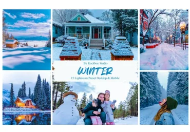 Elements.Envato 15 Winter Lightroom Presets 2021 скачать слив