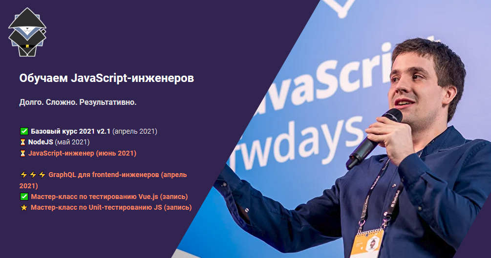 JavaScript.Ninja Мастер-класс: Unit-тестирование в JavaScript 2021 слив курса