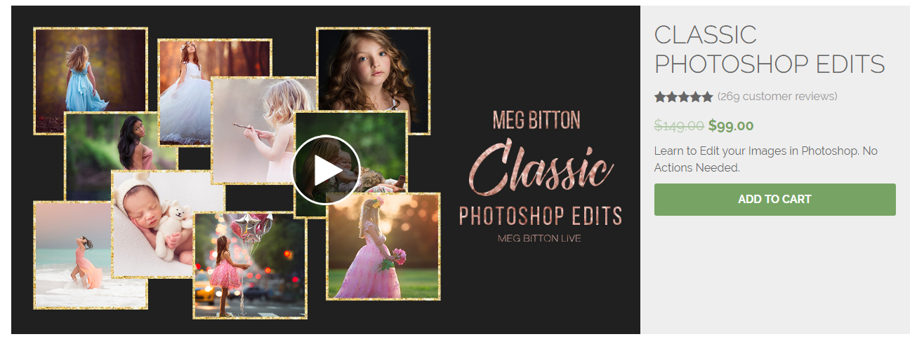 Meg Bitton Live Классическая обработка в Photoshop 2018 слив курса