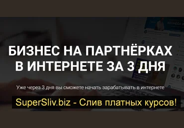 Дмитрий Гид Бизнес на партнёрках в интернете за 3 дня 2019 Обновление 12.11.2019 слив