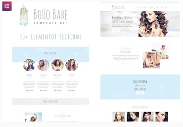 Themeforest Boho Babe - Elementor Template Kit слив