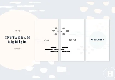 Creativemarket Zephyr Instagram Highlight Covers слив