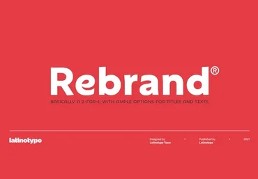 Myfonts Rebrand Font 2021 слив