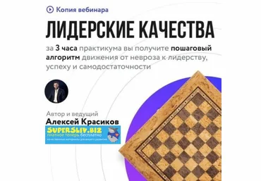Алексей Красиков Лидерские качества 2019 слив