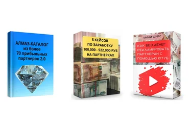 Ильнур Юсупов Каталог отборных партнерок+5 кейсов по заработку+реклама партнерки на Ютуб 2023 слив