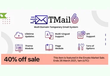 Codecanyon TMail - Multi Domain Temporary Email System скачать слив