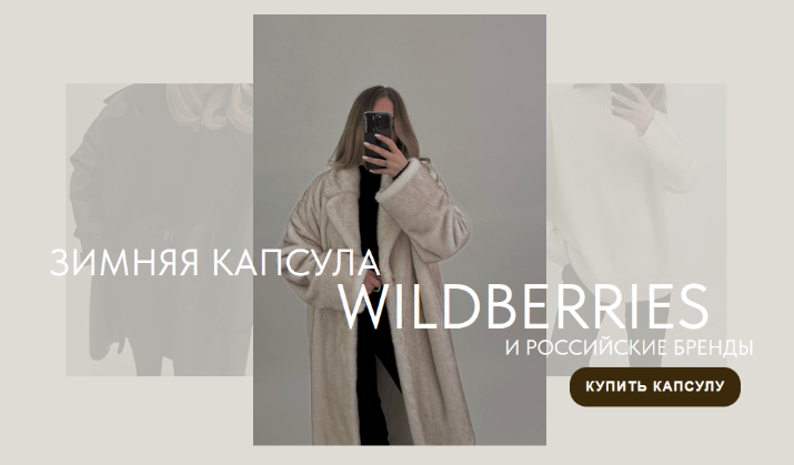 Екатерина Царская Новая зимняя капсула с Wildberries + российские бренды 2023 слив курса