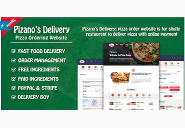 CodeCanyon Pizano's Delivery v1.0: скрипт заказа пиццы 2020 слив