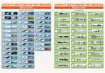 Creativemarket Jason's SketchBook Pro Brushes слив