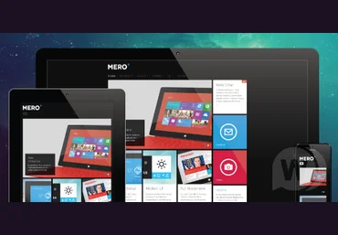 Joomlart JA Mero v1.1.5 - бизнес шаблон в стиле METRO для Joomla слив