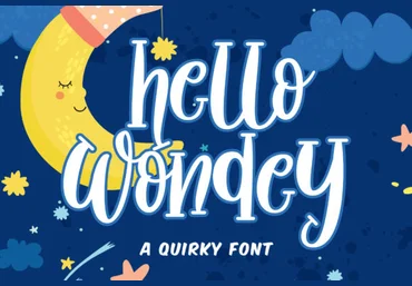 Creativefabrica Hello Wondey Font слив