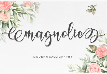 Creativefabrica Magnolie Font слив