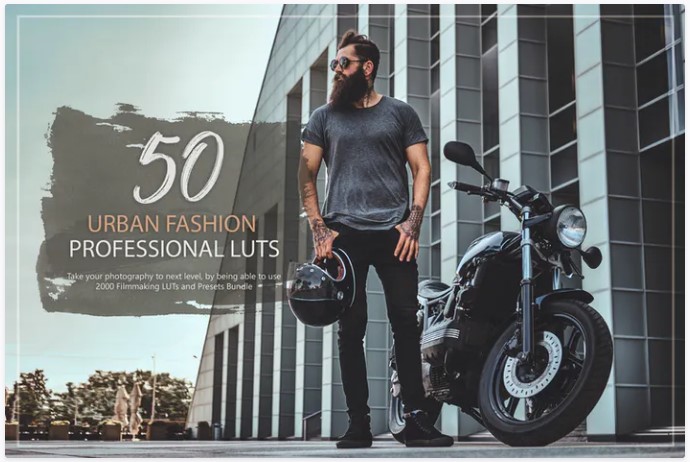 Elements.Envato 50 Urban Fashion LUTs and Presets Pack 2021 слив курса
