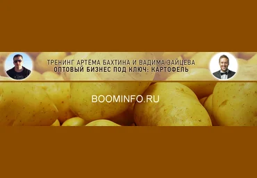 Артем Бахтин Оптовый бизнес под ключ: Картофель 2018 скачать слив