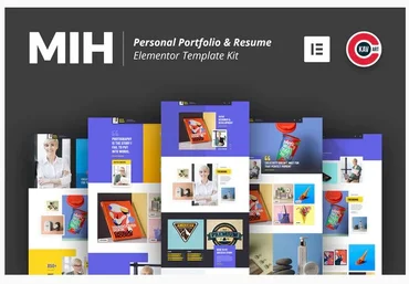 Themeforest MIH - Personal Portfolio & Resume Template Kit слив