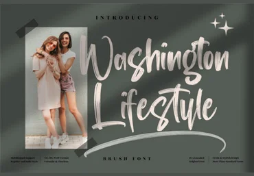 Creativefabrica Washington Lifestyle Font слив