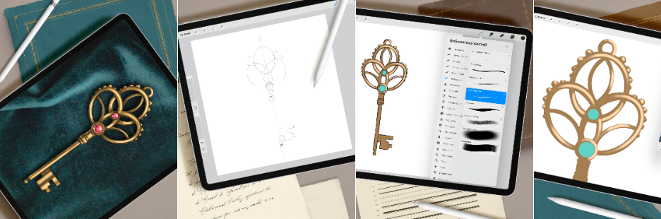lectoroom Вика Око - Волшебный ключик к Procreate 2021 слив курса