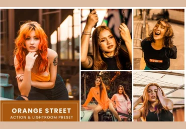 Elements.Envato Orange Street Action & Lightrom Presets 2021 слив